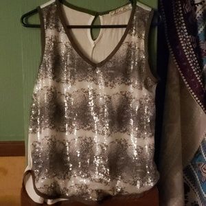 Tank top blouse